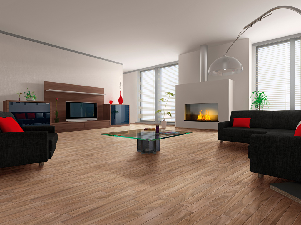 Pavimenti finto parquet gres porcellanato effetto noce naturalia ...