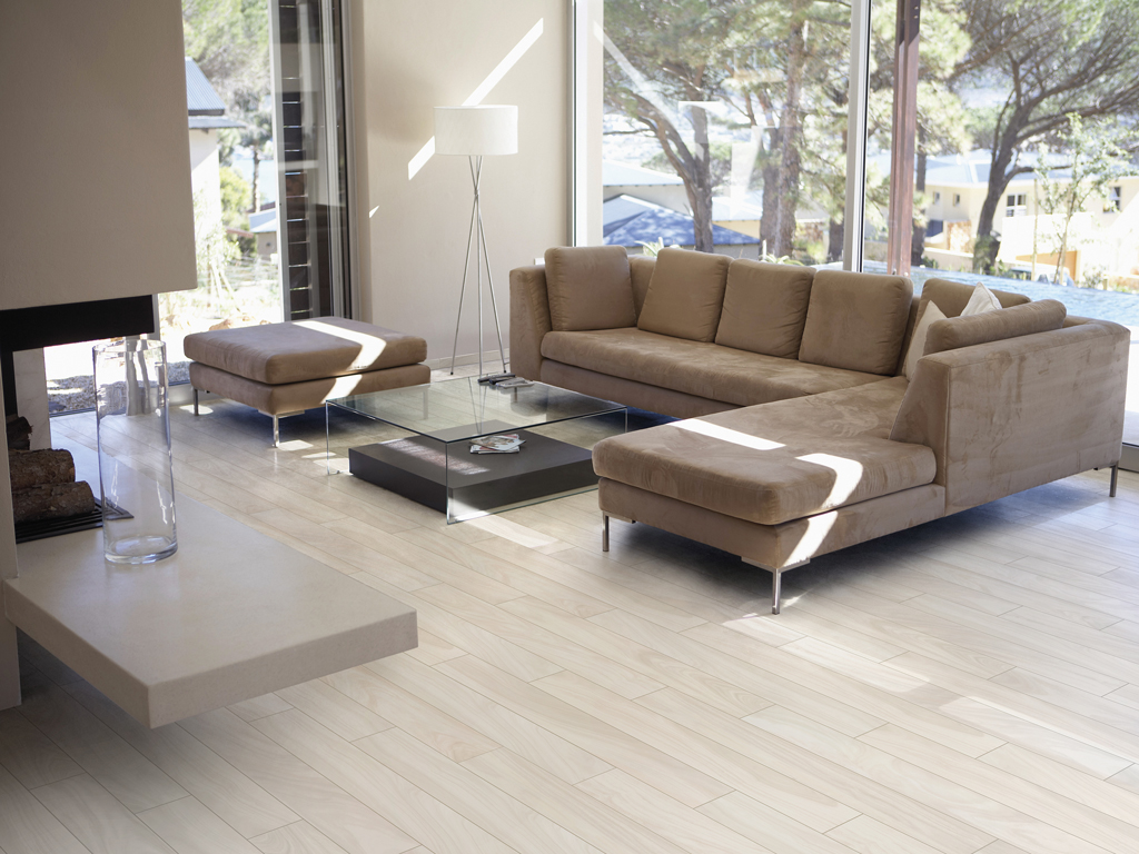 Pavimenti finto parquet gres porcellanato effetto noce naturalia ...