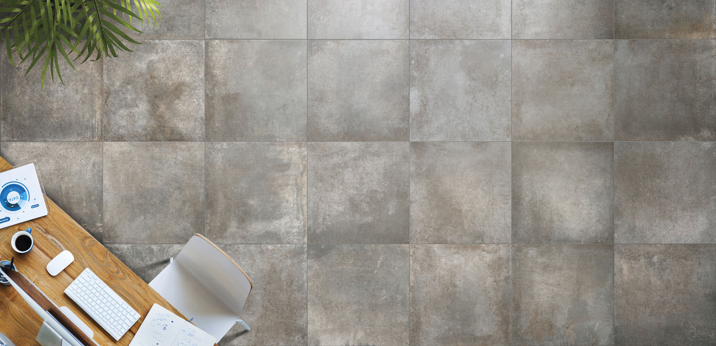 Oxidised Sheet Effect Porcelain Stoneware Tiles Rust Ceramica Rondine Rust None