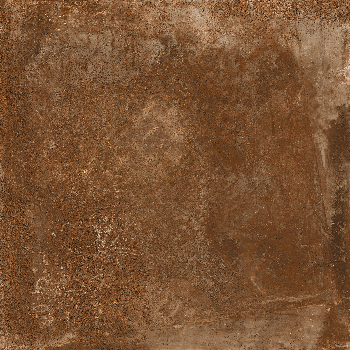 Rondine Pavimento effetto metallo Corten 60,5x60,5 cm J85633 Casa39 Gres porc...