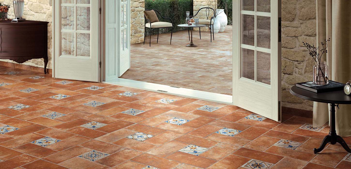 Tuscany Terracotta Floor Tiles Ceramica Rondine