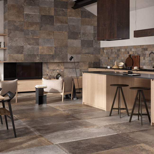 stone effect porcelain tiles