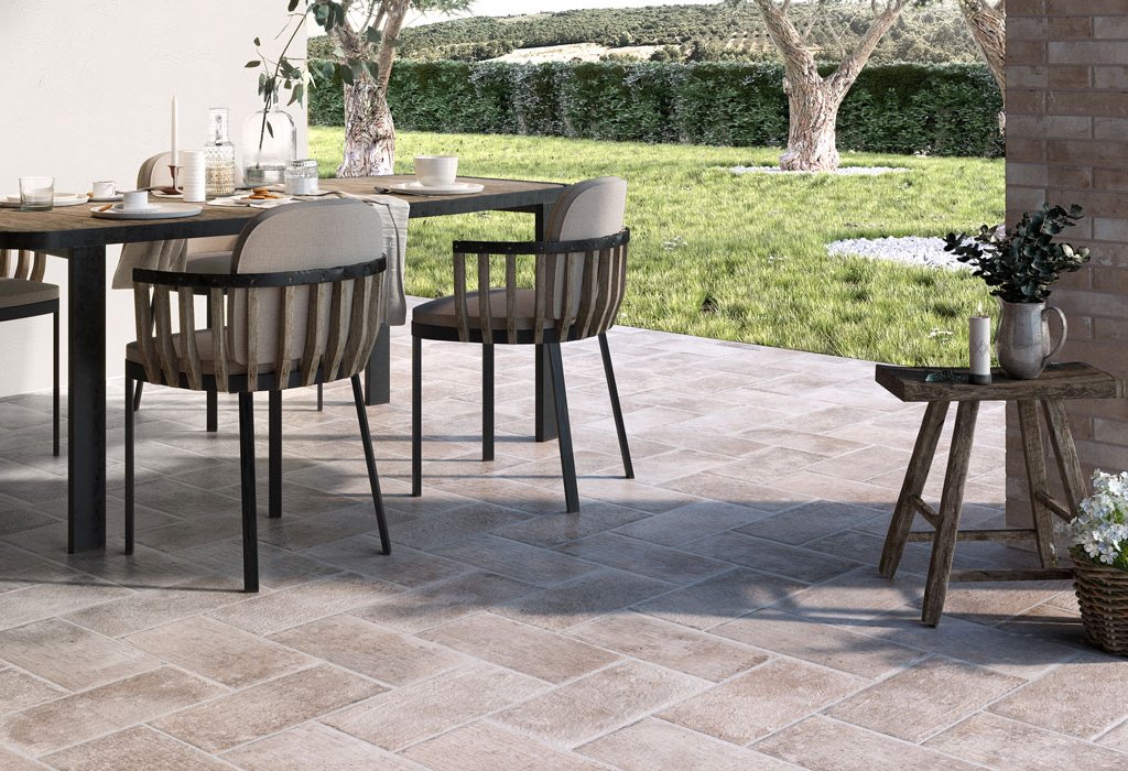 Country effect flooring Tuscany by Ceramica Rondine