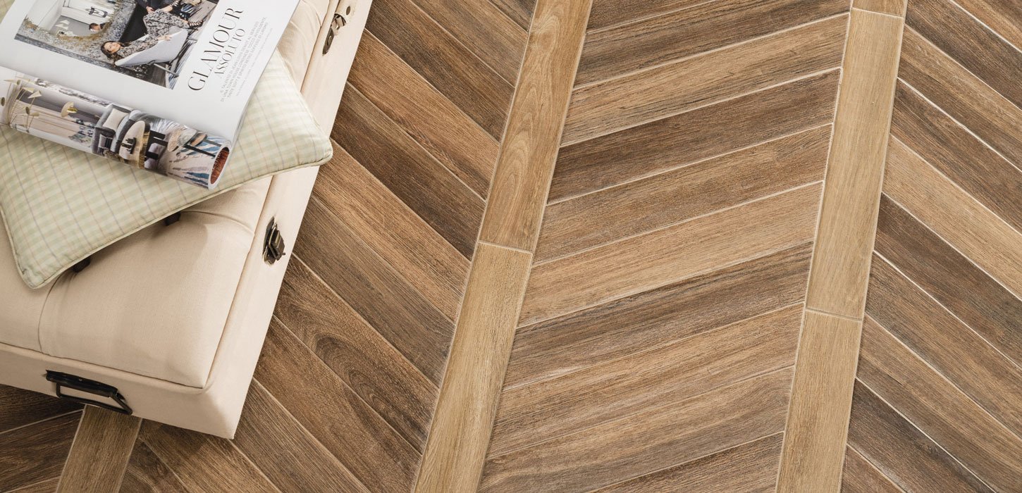 Piastrelle Vintage per pavimenti in finto legno | Ceramica ...