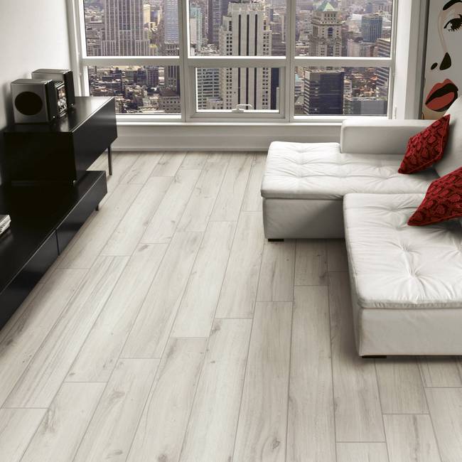 Wood effect tiles