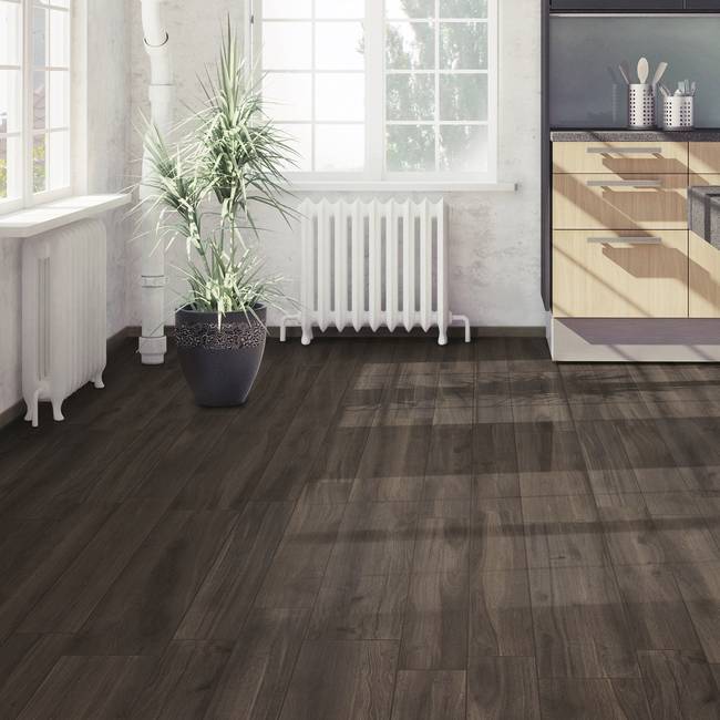 Wood effect tiles