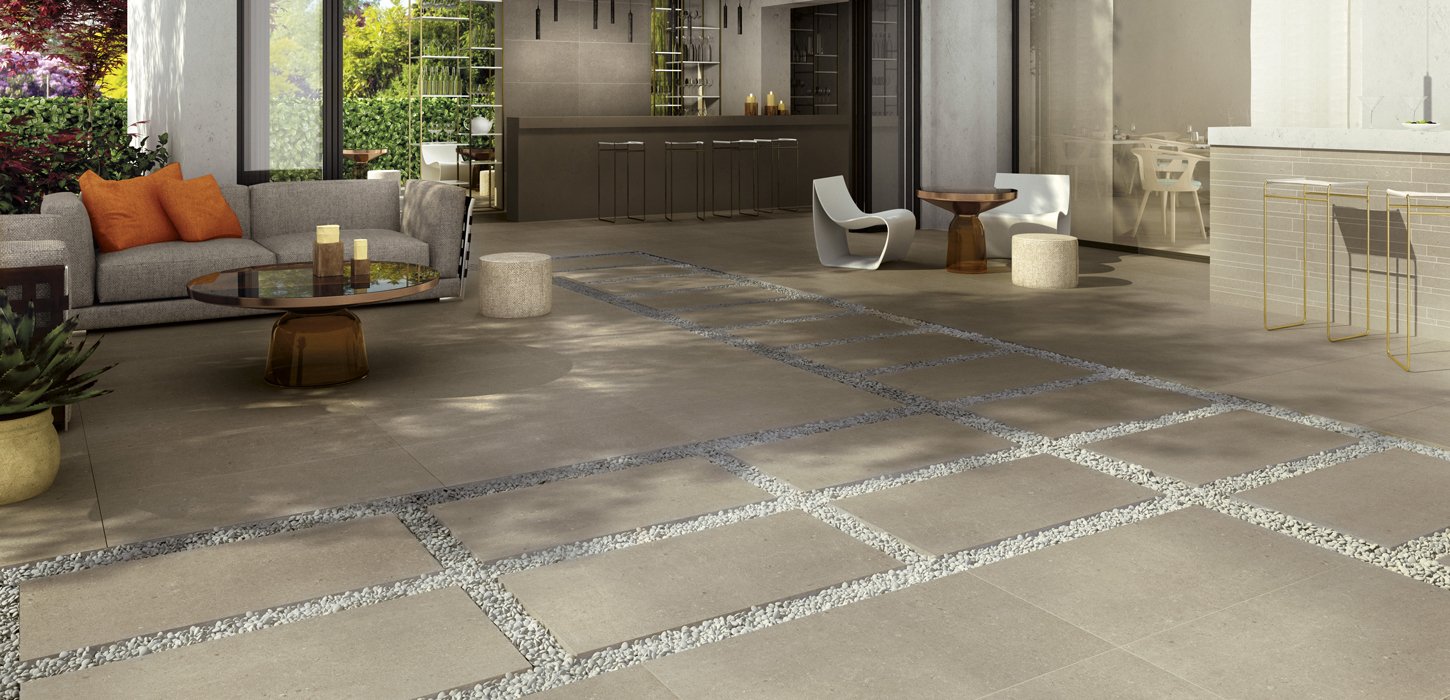 Badezimmer Fliese Sand Textur / Mediterrane Fliesen Kermos Bodenfliesen