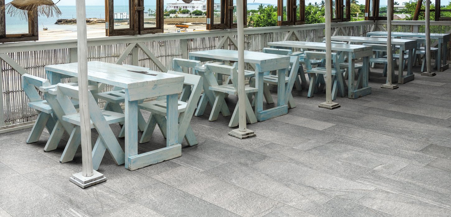 le cave stone effect porcelain stoneware for outdoors