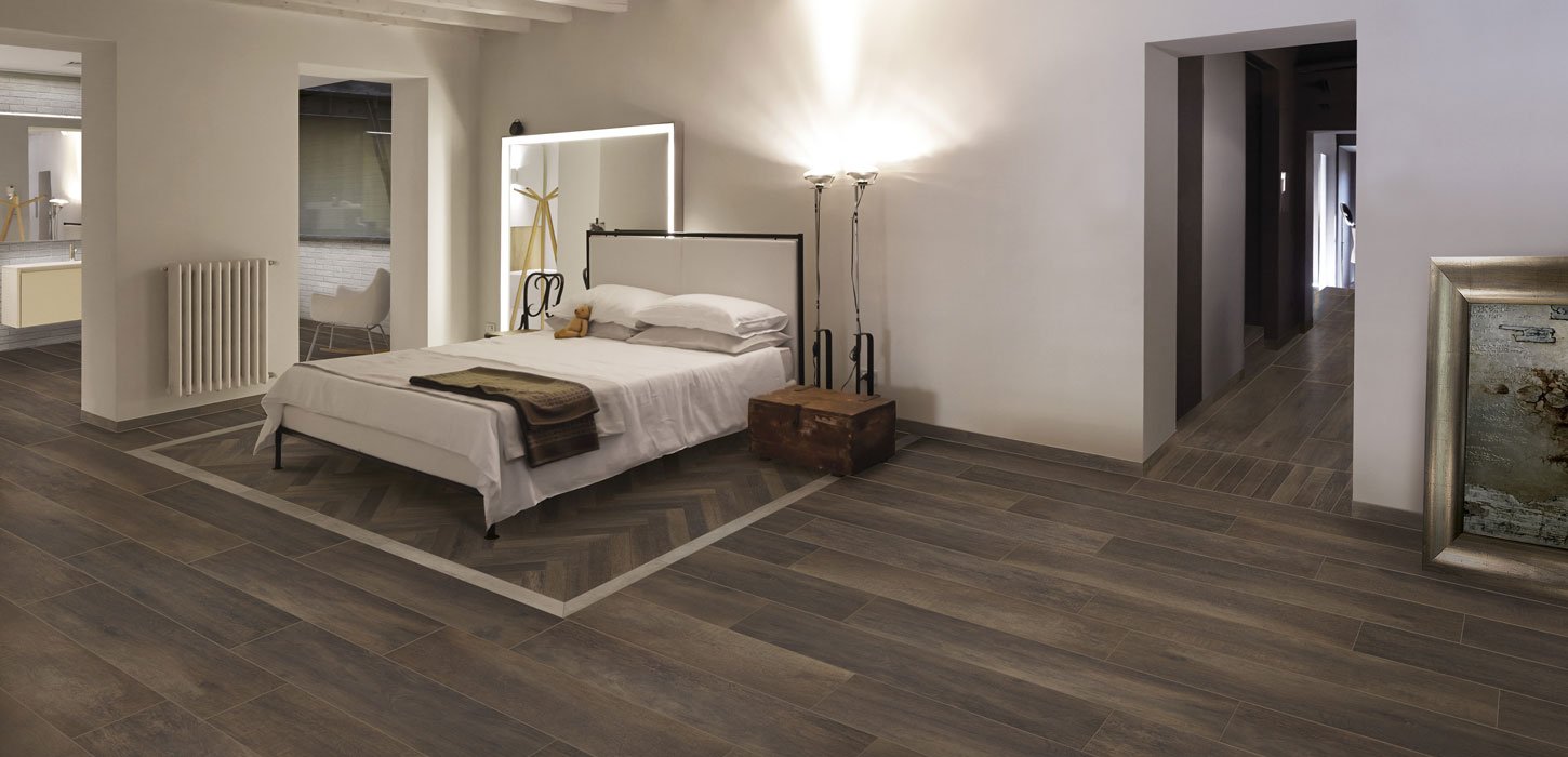 Parkettimitat Greenwood Aus Feinsteinzeug Ceramica Rondine