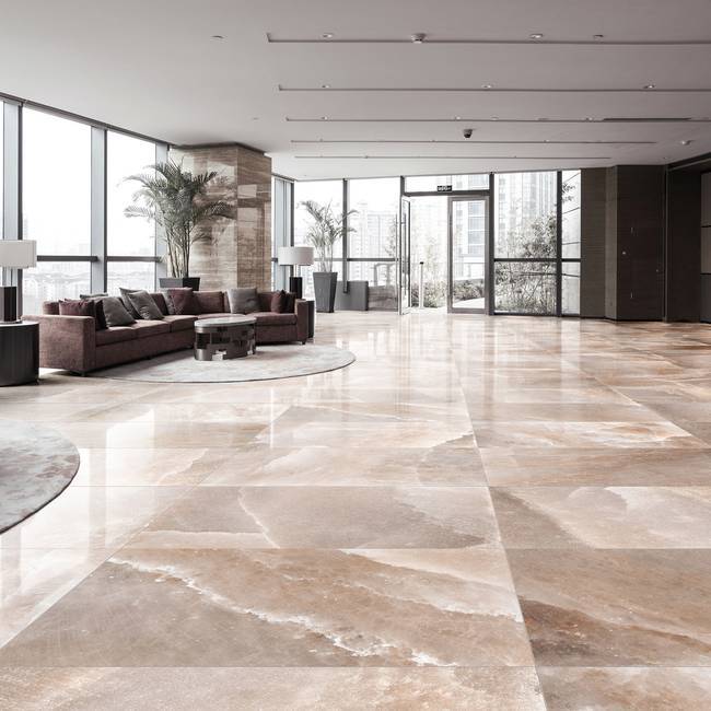 Granite effect tiles