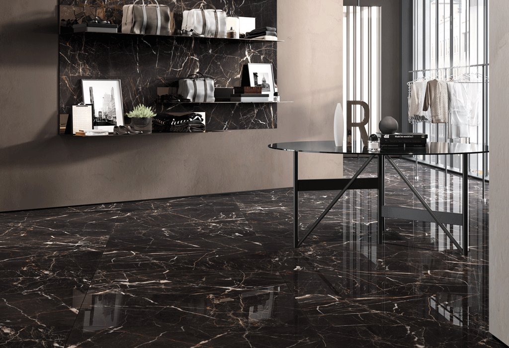 Marble effect flooring Canova by Ceramica Rondine
