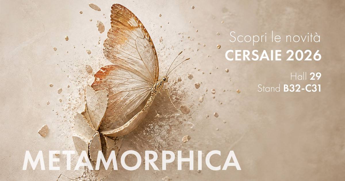 Ceramica Rondine a Cersaie 2026: la metamorfosi della materia
