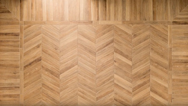 The beautifully traditional Chevron shape springs back to life thanks to Ceramica Rondine