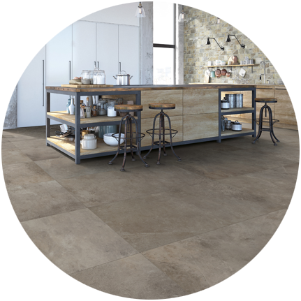 Carrelage de style industriel