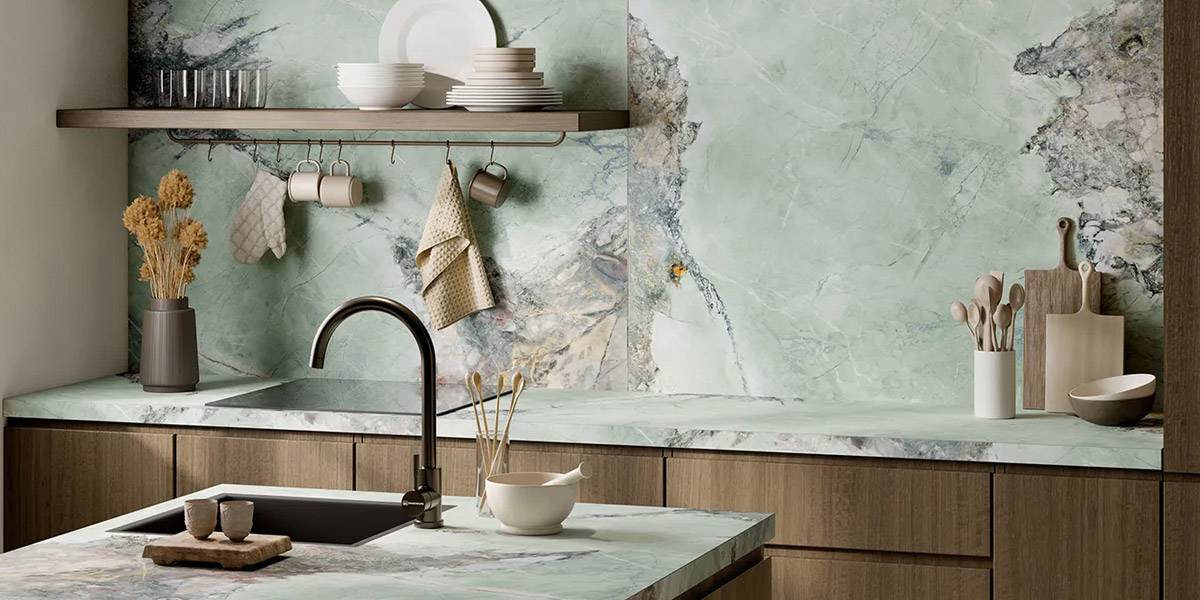 Gres porcellanato per cucina: eleganza e resistenza con Lutezia e Invisible