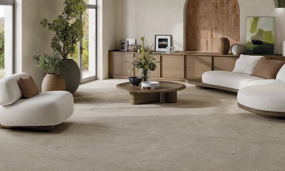 Pavimenti chiari moderni: il ruolo del gres porcellanato nel design contemporaneo