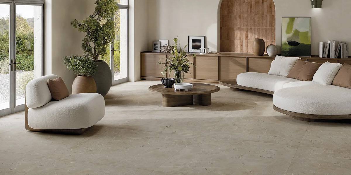 Pavimenti chiari moderni: il ruolo del gres porcellanato nel design contemporaneo