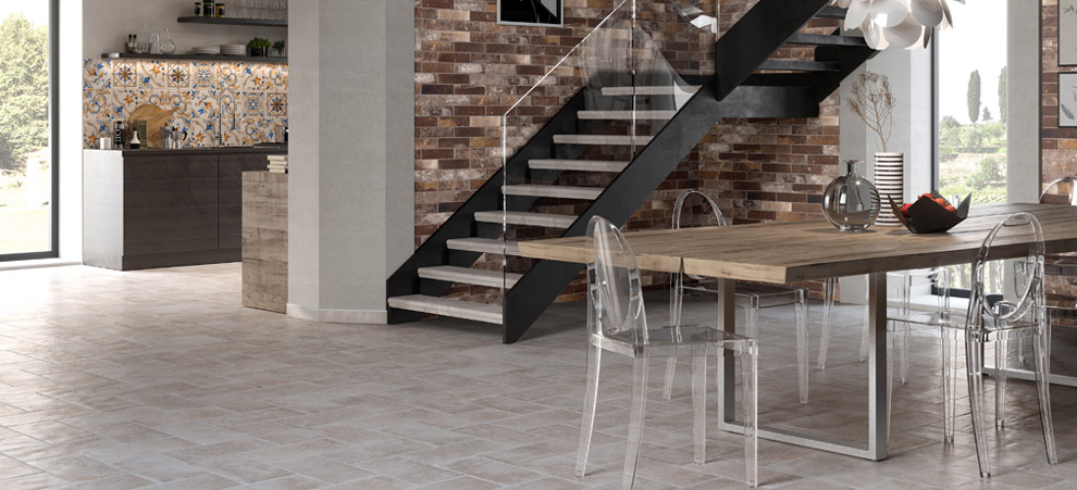 Dosseret Mural Céramique – Motif Café En Toscane – Style Moderne, Carreau 58x58mm, Satiné