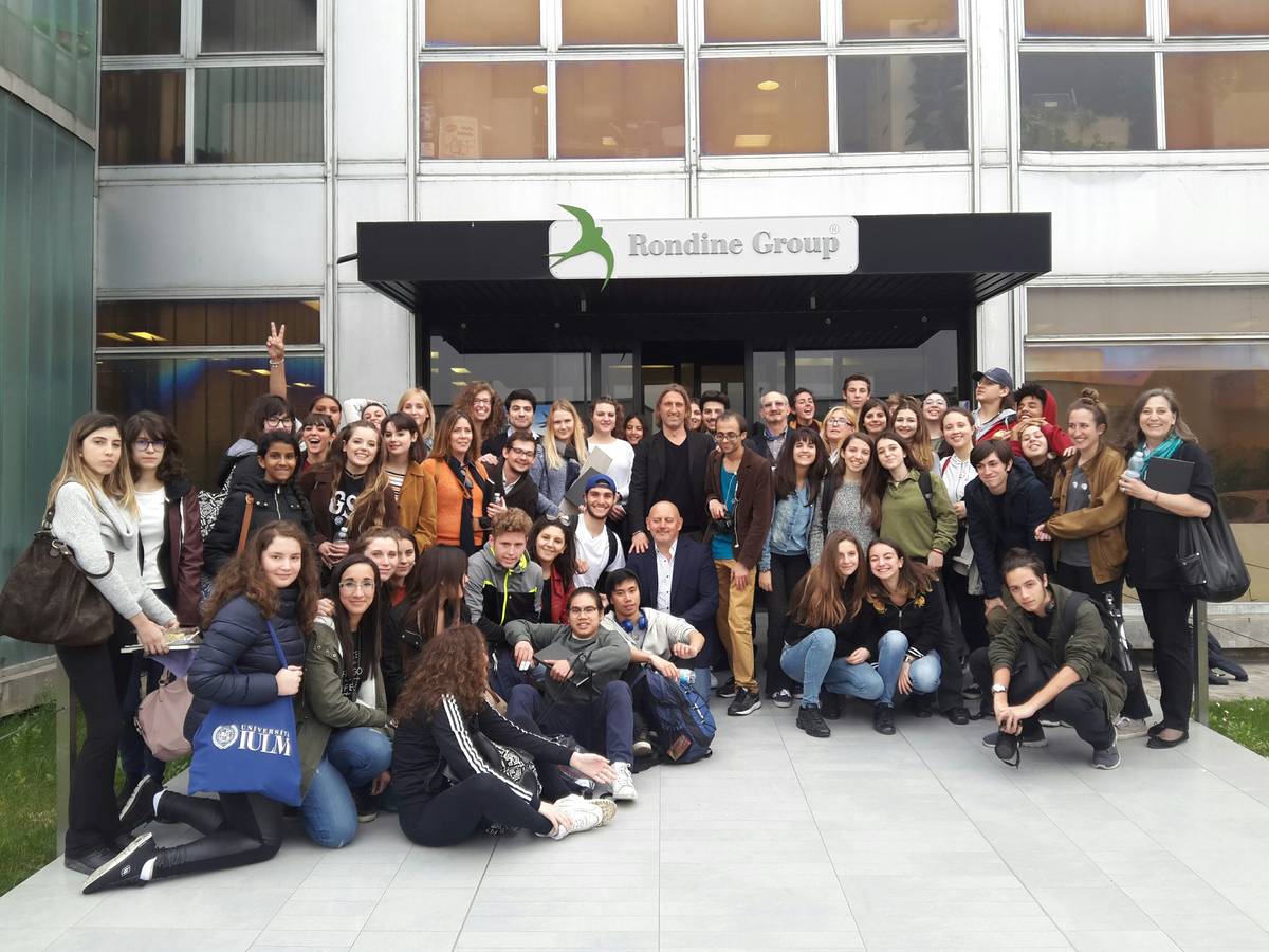 Il Liceo Artistico Umberto Boccioni di Milano in visita da Rondine