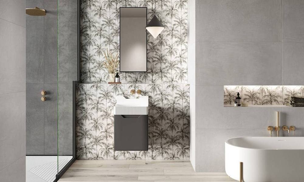 I rivestimenti ceramici si ispirano alla natura