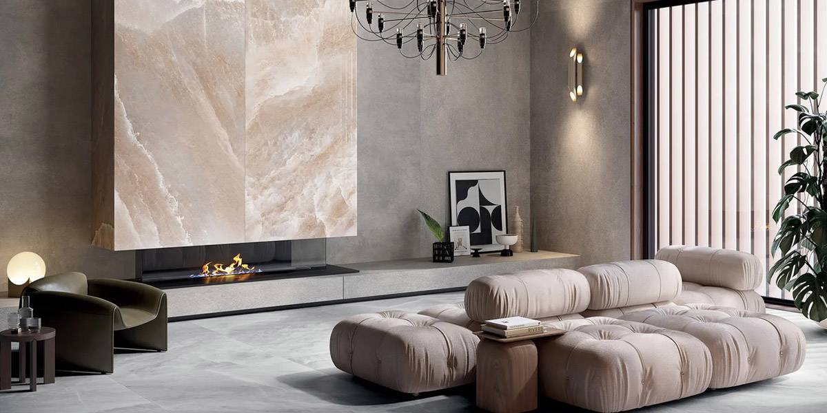 Effetto marmo: pavimenti eleganti per spazi luminosi e raffinati