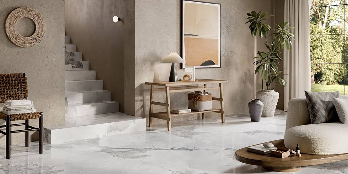 Effetto marmo bookmatch: arredare con stile grazie alla collezione Invisible