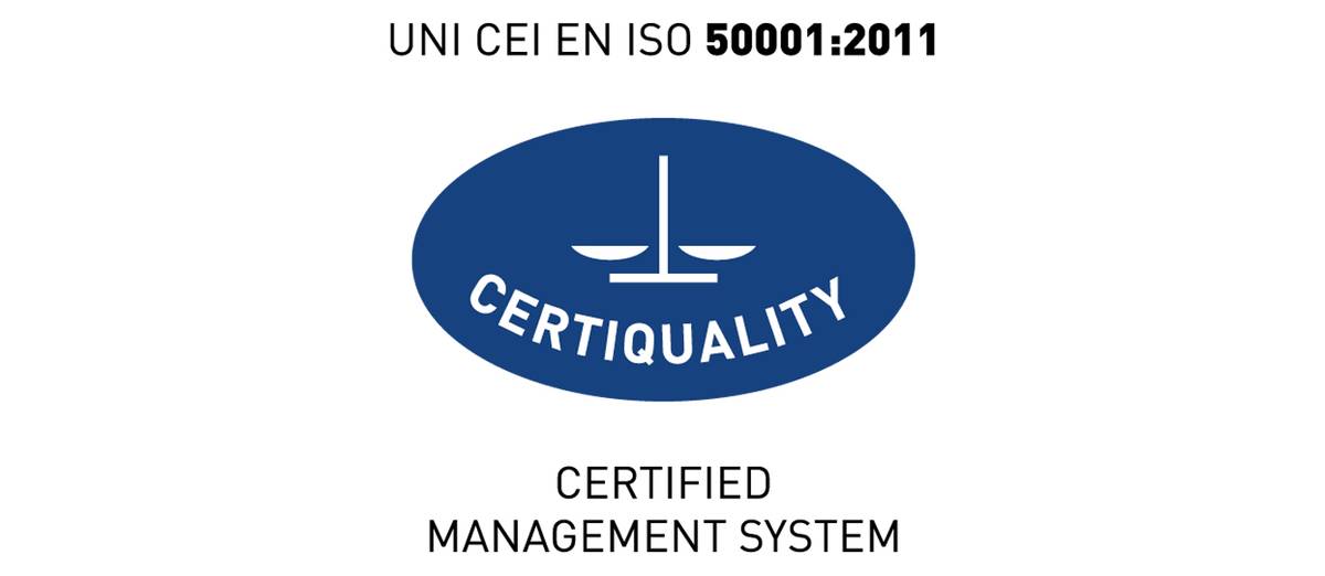 Ceramica Rondine erhält die Zertifizierung ISO 50001:2011 für das "Energiemanagementsystem"