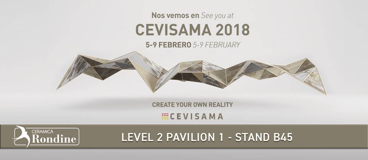 Ceramica Rondine al Cevisama 2018