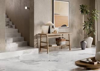 Effetto marmo bookmatch: arredare con stile grazie alla collezione Invisible