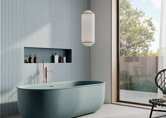 Ludo Nova 3D di Ceramica Rondine: il rivestimento bagno 3D dal design originale