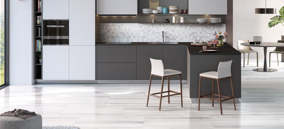 Piastrelle in cucina: i nostri consigli | Ceramica Rondine cucins piastrelle per sedie